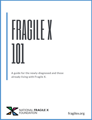 Fragile X 101 Book Cover-1