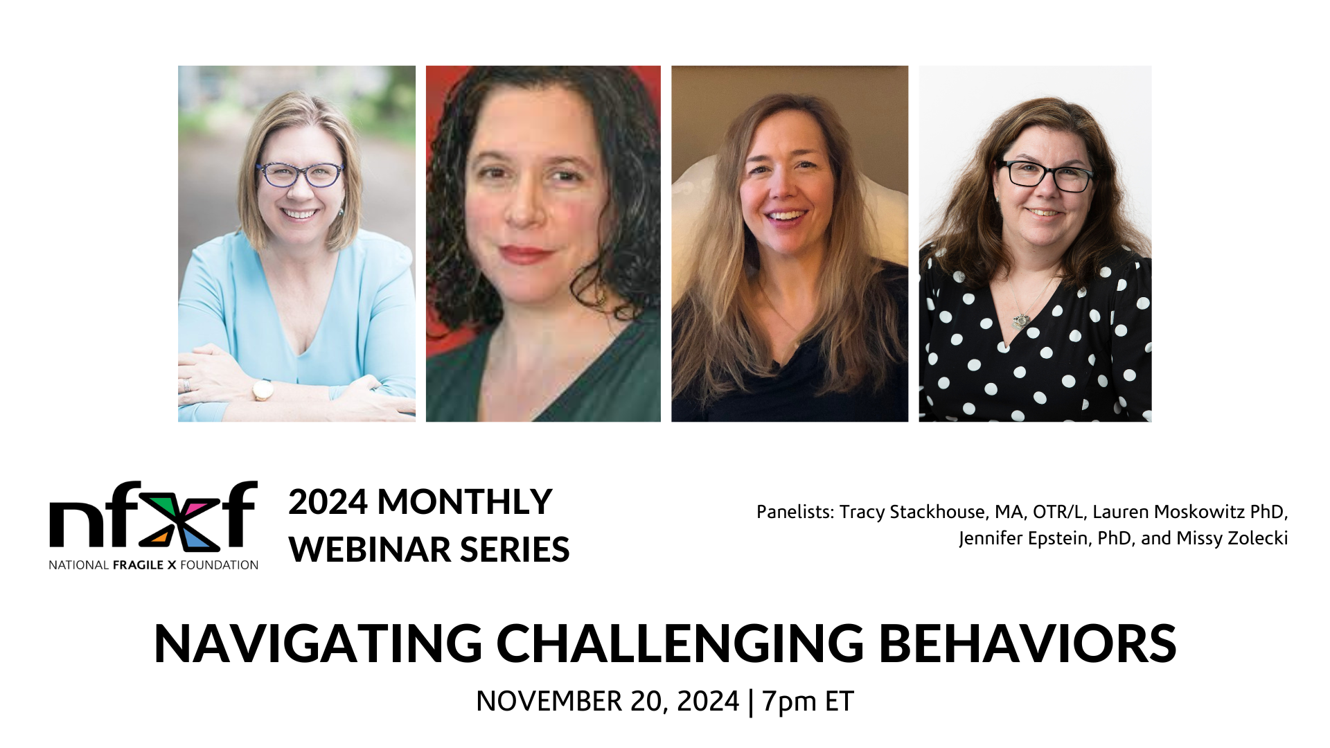 2024 Webinar Navigating Challenging Behaviors